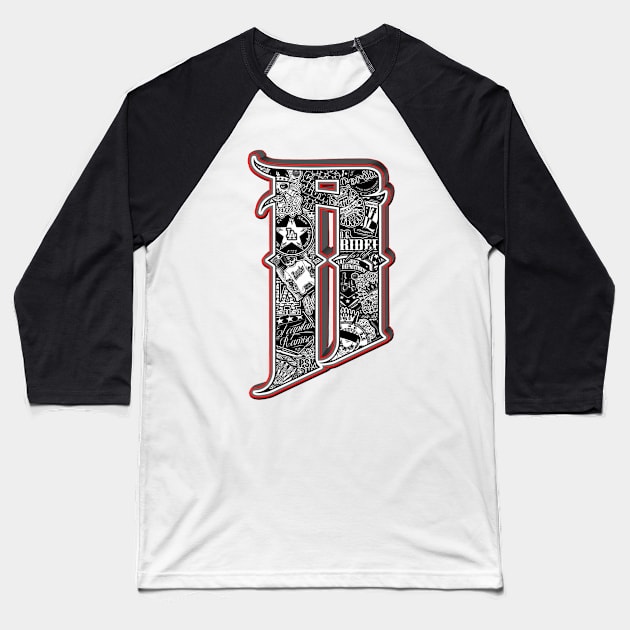 Chicano Baseball T-Shirt by GoEast